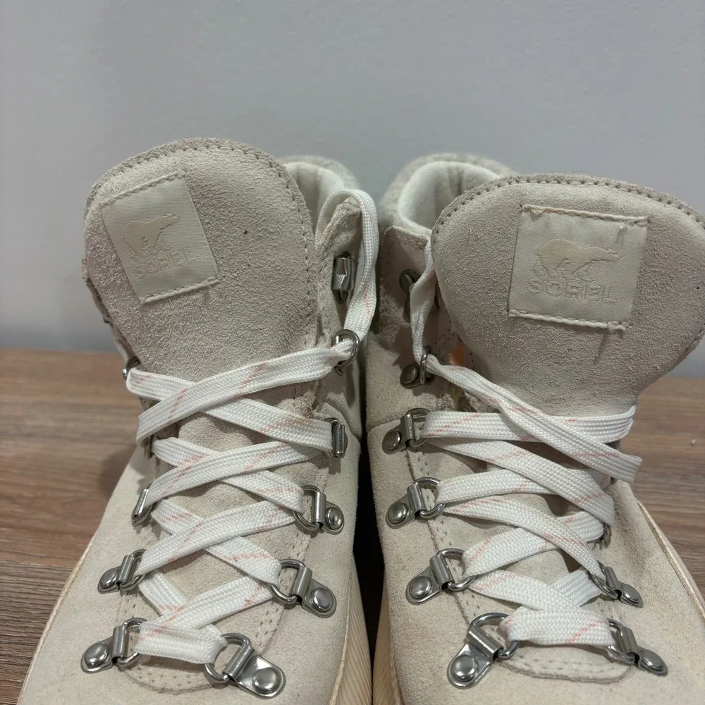 Sorel Out N About III Conquest Waterproof Boots Womens Sea Salt 9